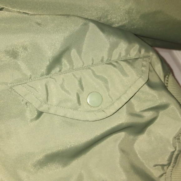 Pink Victoria Secret windbreaker green jacket size XS - Picture 6 of 17